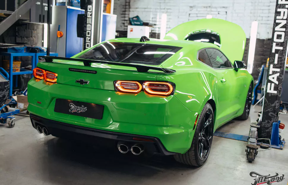 Плановое техническое обслуживание и комплексная диагностика Chevrolet Camaro SS